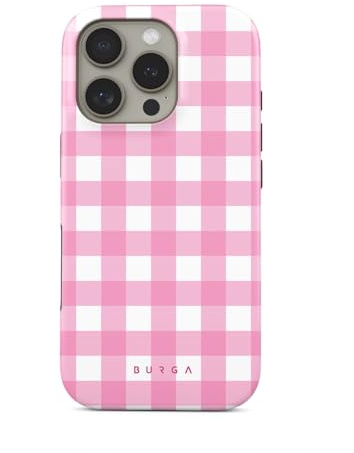 BURGA Handyhülle für iPhone 16 Pro Max – Unisex Hybrid-Schutzhülle mit stoßdämpfendem TPU & kratzfester Außenschale, erhöhter Displayrand, MagSafe-kompatibel, kabelloses Laden, stylisches Design