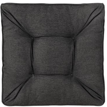 Best Wool Lounge Kissen für Rattan Gartenmöbel 50x50 cm - Loungekissen für Stuhl - Sitzkissen Rattanmöbel - Hochwertiges Polypropylen