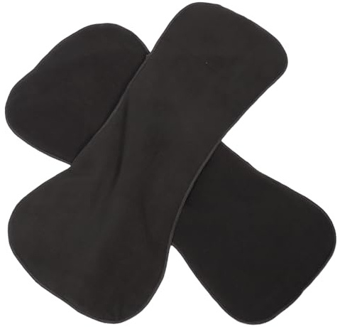 Ipetboom 2 pezzi di rivestimenti per pannolini riutilizzabili - Strati lavabili per adulti Inserti per pannolini in stoffa per incontinenza Inserti in fibra morbida per in stoffa