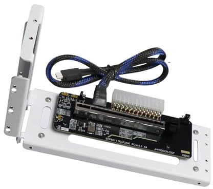 Dock GPU Scheda Grafica Video Esterna SFF8611 a PCIE PCIe 5.0 Velocità Notebook Laptop Dock GPU Esterno per Gaming Palmari