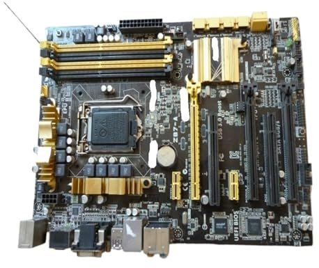 HIZON Scheda Madre for Notebook, Compatibile for ASUS, Z87-A Scheda Madre Z87 Socket LGA 1150 I7 I5 I3 DDR3 32G SATA3 USB3.0 ATX