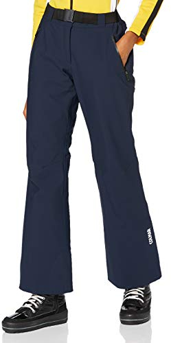 Colmar Damen Hose-0434 Ski Hose, Blue Black, 46