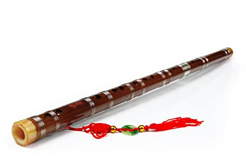 Chinesische Bambusflöte Professionelle Holzblasinstrumente Farbflöten(G KEY)