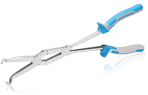 SPEEDWOX 33 cm Langreichweiten-XL-Drehring-Nasenzange – Auto-Schlauchentferner mit Doppelgriff