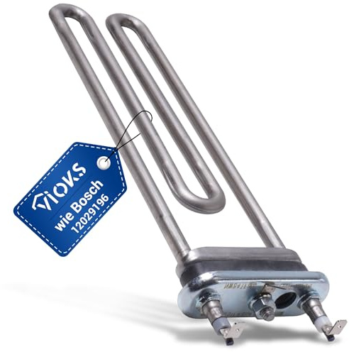 VIOKS Élément chauffant de rechange 230 V pour machine à laver Bosch 12042284 12029196