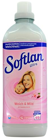 Softlan Ultra Weich & Mild Weichspüler, 12er Pack (12 x 1 l)