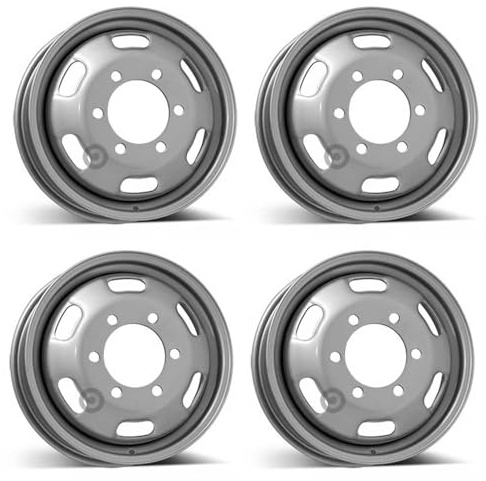 4x Alcar Llantas de acero 4-6023 5.5Jx16 ET107 6x170 compatible con Iveco Daily