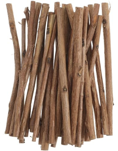 Operitacx Bastoncini Di Legno Di Melaleuca 100 Pezzi 10 Cm Diametro 0.3-0.5 Cm Bastoncini Naturali Per Decorazioni Fai Da Te Pittura Fotografia E Addobbi Natalizi