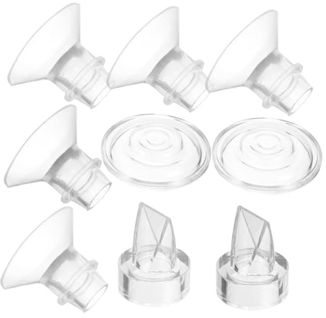 MERRYHAPY Silikonflanscheinsätze Satz Für Milchpumpen Babyartikel Flansch Einsatz 13-21mm Kompatibel Tragbar Und Elektrisch Sicher Praktisch