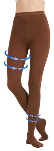 AMZAM® Medizinische Kompressionsstrumpfhose für Damen & Herren, geschlossener Zehenbereich, 20-30 mmHg, abgestufte Kompressionsstrümpfe, Taille, hohe Stütz-Leggings, Stützschlauch für Krampfadern