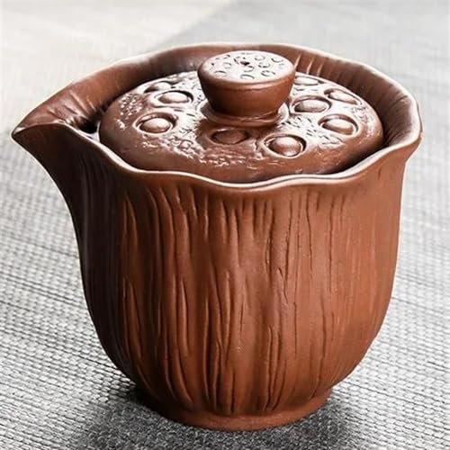 una tazza di ceramica, Set da tè pomeridiano 200 ml Teiere in argilla viola Tazze da tè Teiera Samovar Teiera Infusore for tè Set da tè