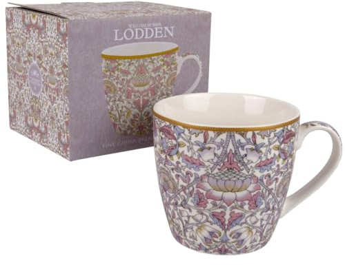 The Leonardo Collection William Morris Lodden Design China Breakfast Mug/Cup