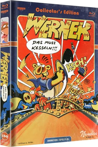 Werner 2 - Das muß kesseln - Mediabook - Limitiert auf 333 Stück - Cover C (4K Ultra HD