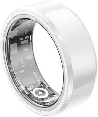 Smart Ring Fitness Tracker Fitness Ring Step Tracker Monitor del sonno Frequenza Cardiaca Monitoraggio Salute Nessun costo di abbonamento per Android iOS