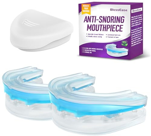 2 Stück Anti Schnarchen Gegen Schnarchen Anti Snoring Gerät für Nacht Schnarchschienen Effektiver Schnarchstopper schiene (Leicht)