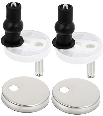 TEHAUX Accesorios para Asientos De Inodoro Bisagra para Asiento De Inodoro Kit De Fijación para De Fijaciones De Liberación Rápida para Uso Baño