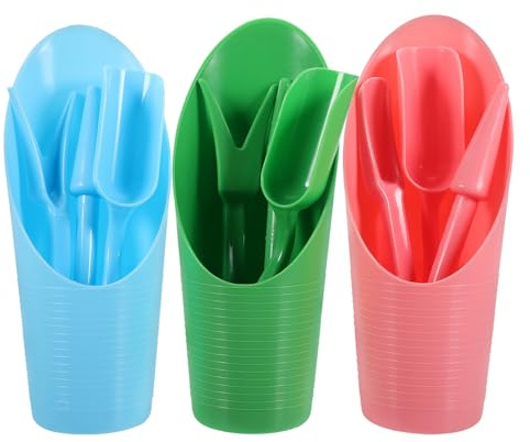 SHINEOFI Piccoli Attrezzi da Giardino in Resistente Paletta da Terra per Bonsai e Piante Cucchiaio per Trapianto Facile e Duraturo Accessori Leggeri per Coltivazione Indoor e Outdoor