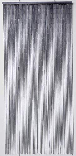 Türvorhang mit Perlen, Bambus, für Innen- und Außenbereiche, Eingangstür, Tür innen, Türfenster, 90 x 200 cm, mehrere Modelle zur Auswahl, von madeinnature® Modèle 4 Rideau Fleuri