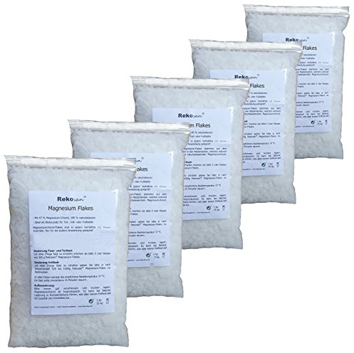 Rekosan ® Magnesiumchlorid 47% MgCl2 Flakes 5x 1 kg