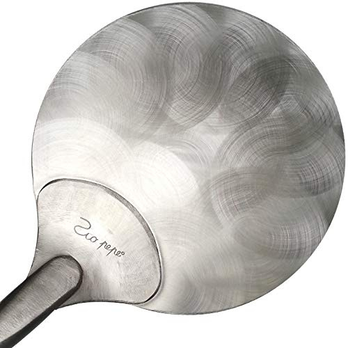 Zio Pepe - Pala para cocinar la pizza, estrella de 20 x 170 cm, acero inoxidable