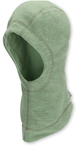 Sterntaler Baby Jungen Schalmütze Kleinkinder Mütze - Melange Mütze - gefüttert mit Singlejersey - grün, 45