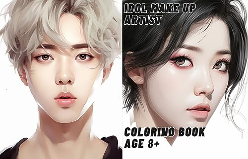 Idol make up artist 60faces: Make your own idol makeup, age 8+ (English Edition)
