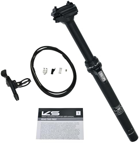Kind Shock KS LEV 27,2 x 405 mm Remote Dropper Verstellbare Sattelstütze Reise 100 mm, VH2796