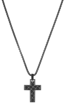 JOOP! Halskette aus Edelstahl für Herren, Halsschmuck, 60 cm, Silber, Kommt in Schmuck Geschenk Box