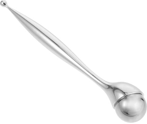 BAZEITFLOW Applicatore Per Crema Per Gli Occhi Massaggiatore Professionale, Dispositivo Portatile Per Occhi, Dispositivo Compatto Per Riduzione Borse e Occhiaie, Adatto a Uso Quotidiano e Viaggi