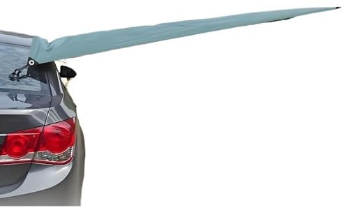 Toldo Caravana,Toldo Furgoneta Camper Toldo Lateral for Coche de 2/3/4/5 m con Poste, Lona Impermeable for Tienda de campaña al Aire Libre, Refugio Solar(C,4x5M)