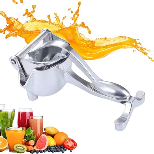 Presse Fruit Manuel, Extracteur De Jus Manuel, Alliage D'Aluminium Chaux Manuel Presse Agrumes, Convient Aux Agrumes, Conception Portable, Amovible Et Facile à Nettoyer