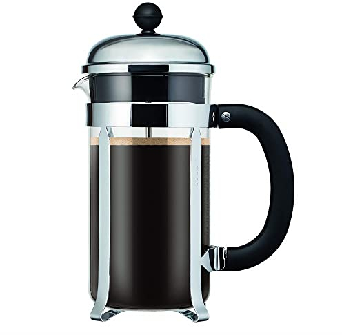Bodum Chambord Kaffeebereiter 8 Tassen, Chrom, Silber, cm, 10.6 x 17.1 x 24.5 cm, 1 Einheiten