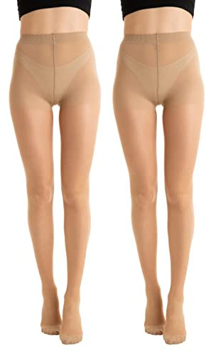 Relaxsan Multifibre 480FM - 2 PAIRES - (Chair 4/XL) collant de maintien 8-11 mmHg compression graduée très légère 40 Den