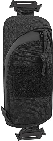 Taktischer Molle-Beutel Militär EDC Werkzeugtasche Telefonbeutel Jagd Zubehör Tasche Schultergurt Pack Compact Tasche for den Außensport (Color : SNB15-BK)