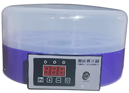 Colcolo Digital 9 Chicken Egg Geflügelbrutmaschine Brutmaschine zum Schlüpfen von Gänsen, Wachteln, Hühnern, Enten, Doppelte Stromversorgung