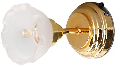 Puppenhaus-Miniatur Lampe, LED-Miniatur Beleuchtung für Puppen-Haus Dekor, Miniatur-Decken Lampe Im Maßstab 1:12, Batterie Betriebene Puppenhaus Leuchten, Puppenhaus Lampe