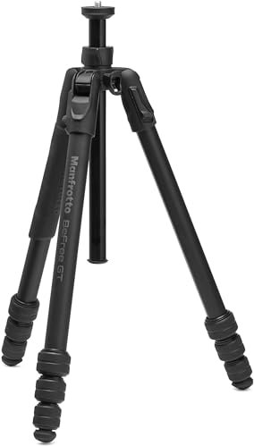 Manfrotto Befree GT PRO Treppiede, per Teste Foto o Video, Treppiede da Viaggio in Alluminio, Twist Lock, Compatto e Portatile, per DSLR, Mirrorless, Accessori Fotocamera,