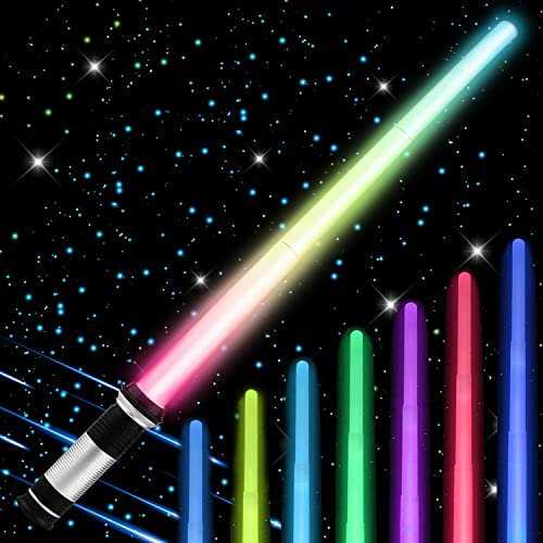Boys Stocking Fillers, Advent Calendar Lightsaber Sword Toy Star Wars Gift Christmas Xmas Birthday Cosplay Dress Up Accessories Costume Weapons Party Favors Supplies