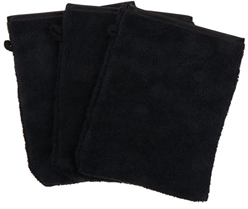 Gogogmee 3 Stück Make up Entfernerhandschuhe Mikrofaser Sanfte Gesichtsreinigung Für Damen Waschbar Und Wiederverwendbar Mit Aufhängeloch Für Zuhause