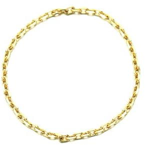 Engagement Ring Set, Ring Schlicht Kette 18K Gelbgold Größe 67 (21.3) Geschenke für Mama