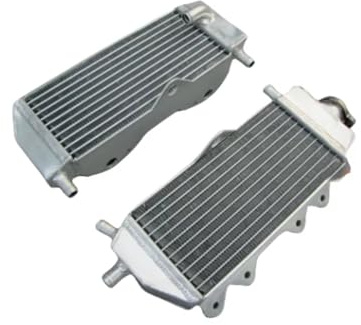CLWYWUL Serbatoi radiatore Moto Compatibile con YZ125 per YZ125X 2005-2022 Radiatore Raffreddamento Liquido Raffreddamento per Motociclette Serbatoi del Liquido Raffreddamento Serbatoi Radiatore