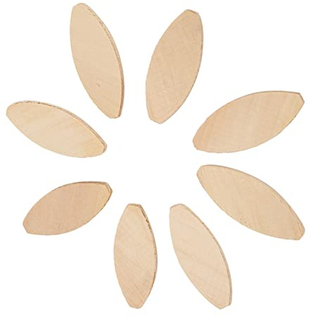 Generic Biscotti per Giunzioni del Legno Strumento di Falegnameria Durevole per la Lavorazione del Legno 100 Pezzi 0# 10# 20# di Adesione Superiore Adatto per gli Appassionati del Fai Te e (20#)