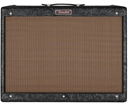 Fender Hot Rod Deluxe 30th Anniversary 40-Watt 1x12-Inch Guitar Combo Amplifier, Black Western Vinyl