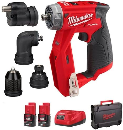 Milwaukee M12FDDXKIT-202X 12V 2x2.0Ah M12 Fuel 4in1 Drill Driver Kit