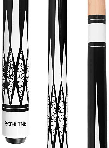 Pathline Billard-Queuestab – 147,3 cm, kanadischer Ahorn, professioneller Billardstab (4 Farben, 510 g, 538 g, 567 g, 595 g)