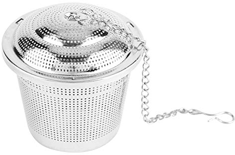 Bolas de condimento de acero inoxidable, bolsa de condimentos de cocina, colador de filtro de especias, infusor de colador de té, accesorios para utensilios de cocina(L)