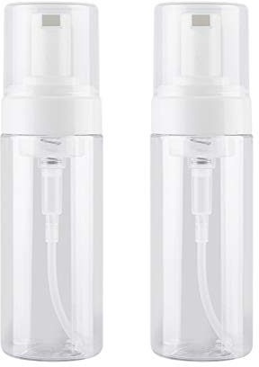 2 bottiglie vuote in plastica da 150 ml, dispenser di sapone per cosmetici, articoli da toeletta per mani, sapone, shampoo, gel doccia, ecc.