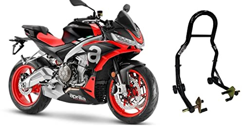 Cavalletto alzamoto alza ruota anteriore per alzare la moto davanti compatibile con Aprilia Tuono 125 660 1100 V4