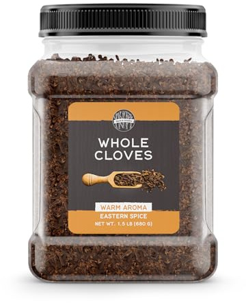 Birch & Meadow 1.5 lb of Whole Cloves Warm & Flavorful Spice, Versatile