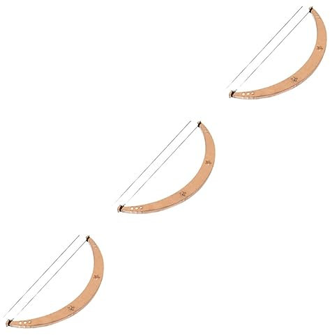 FRCOLOR 3ensembles Outil De Mesure Pour Sourcils Règle De Marquage Précis Avec Échelle Claire Accessoire De Microblading Pour Forme Symétrique Des Sourcils Règle Corde